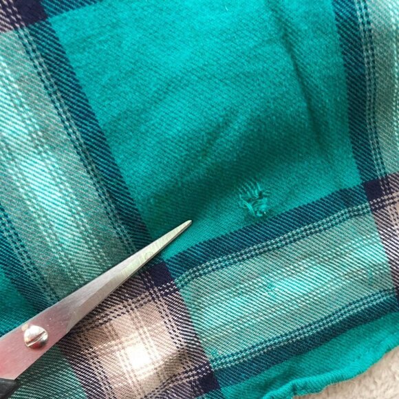 Levi's Mens Shirt Large Long Sleeve Plaid Button Up Classic Green Casual Y2K - Picture 5 of 16